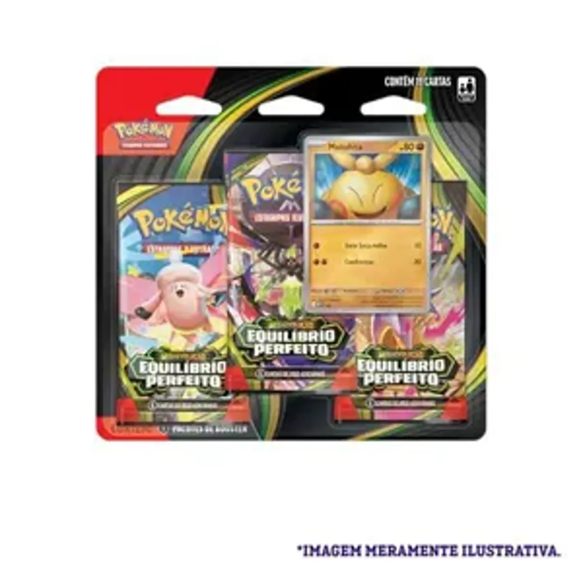 Pokémon TCG: Mega Evolução - 3-Pack Blister