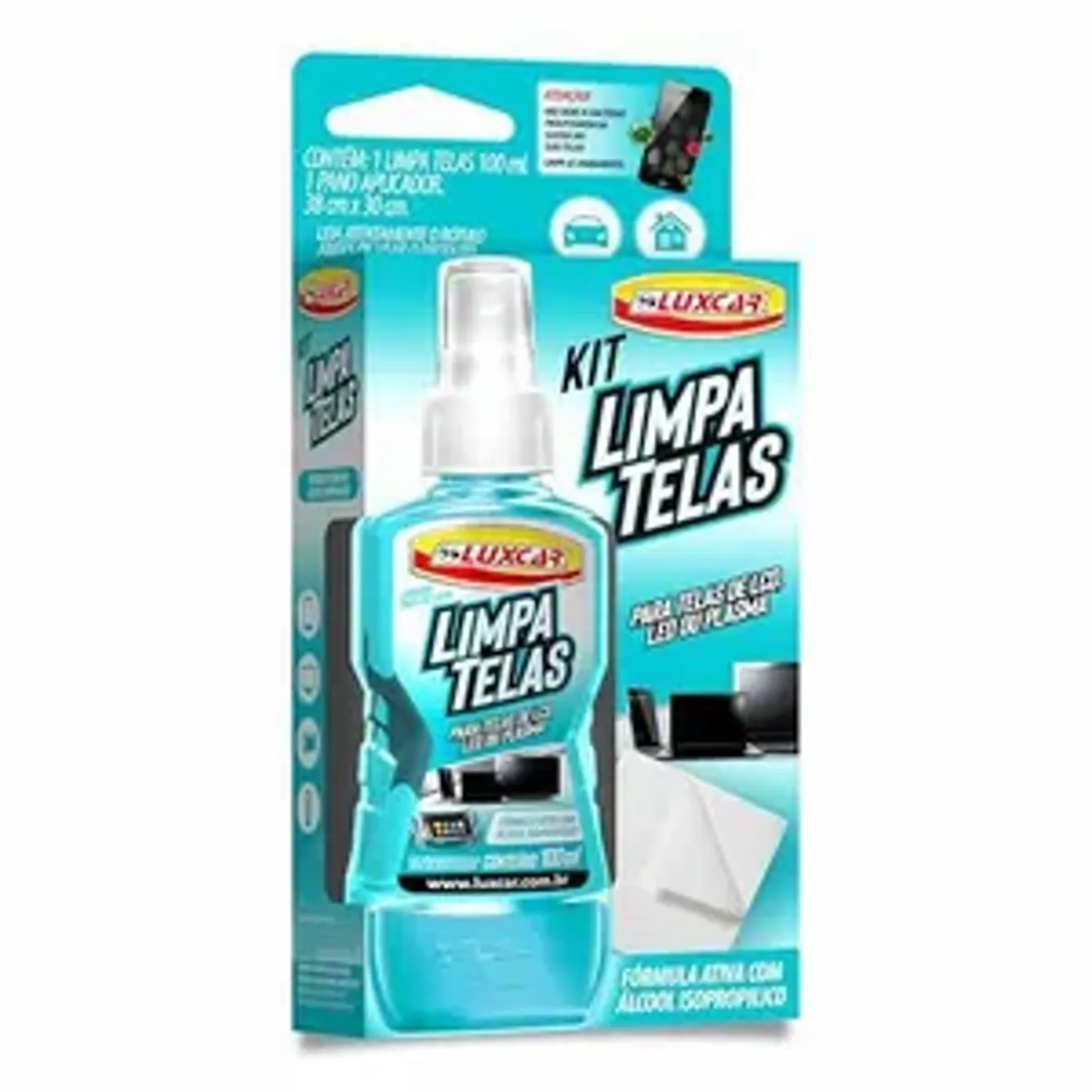 Kit Limpa Telas 100 ml + Pano Aplicador