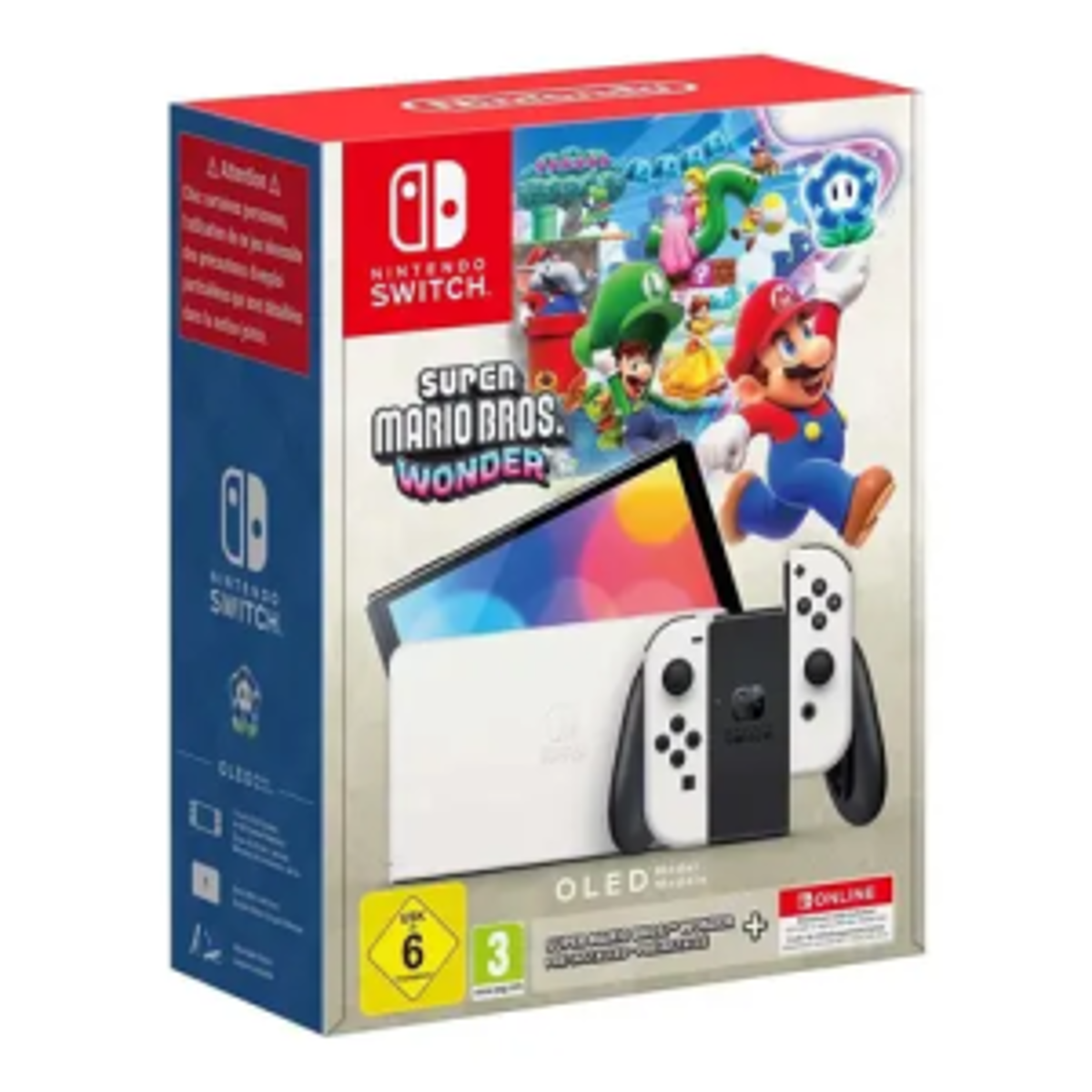 Console Nintendo Switch OLED 64GB Edição Super Mario Bros Wonder