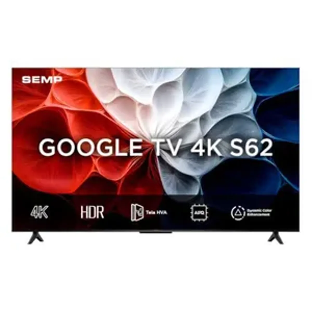 Smart TV Semp 43 LED 4K WiFi Bluetooth Google TV