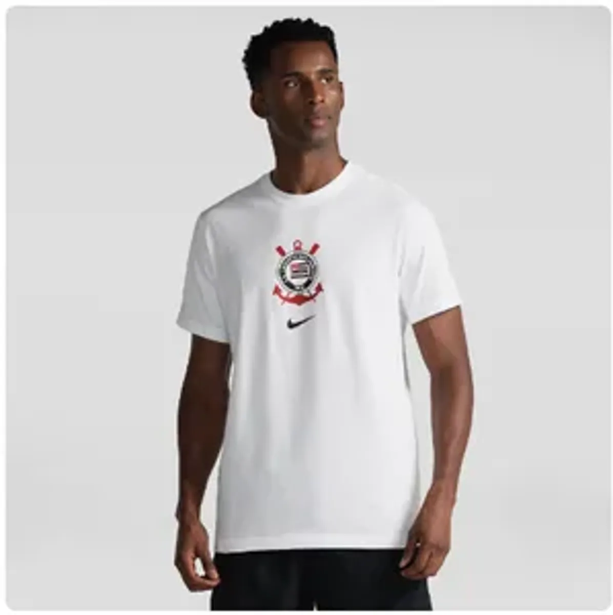 Camiseta Corinthians Nike Crest Masculina