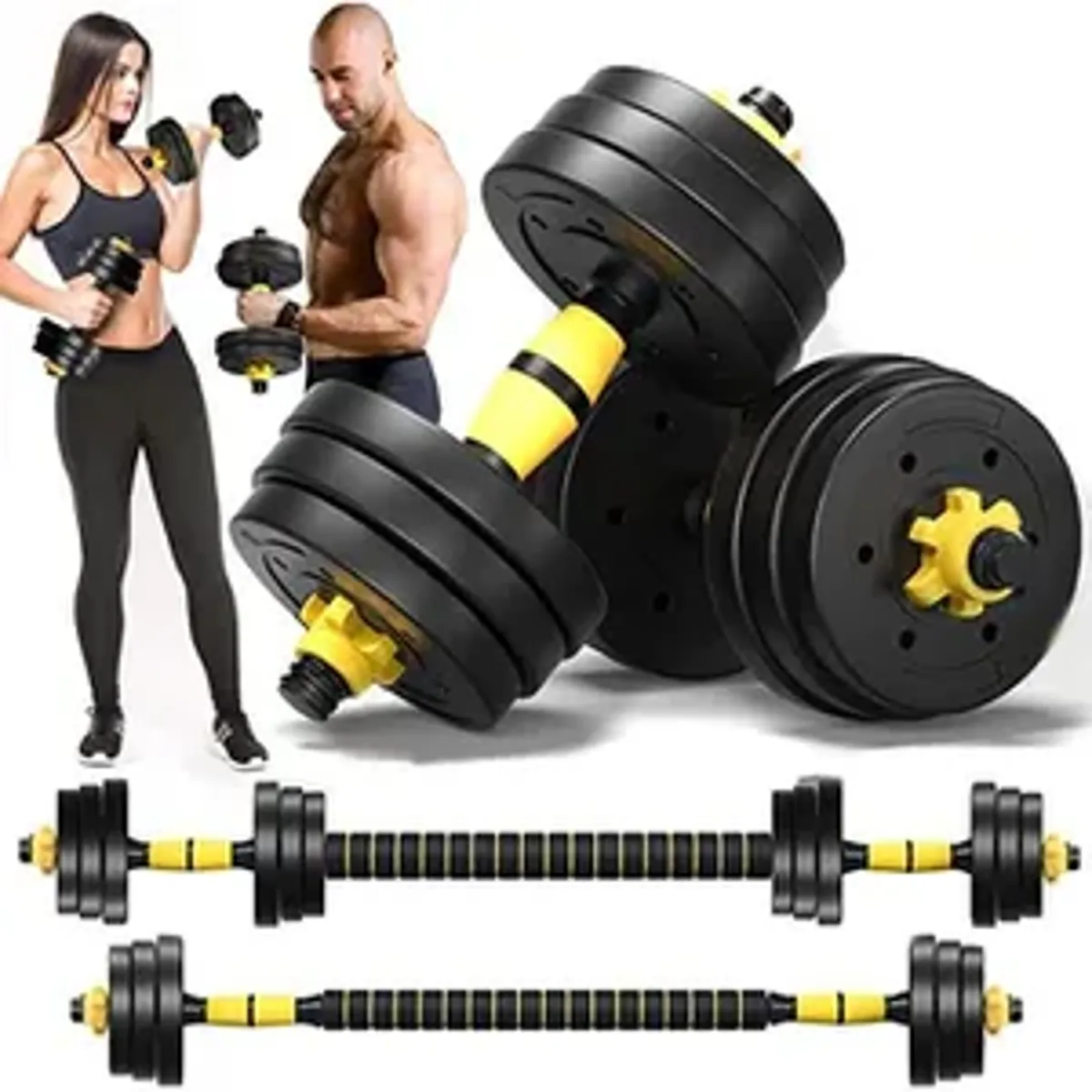 Kit Halteres Bonafit 20 Kg Musculação