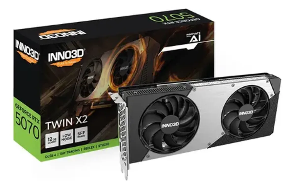 Placa Vídeo Inno3D GeForce RTX 5070 12GB