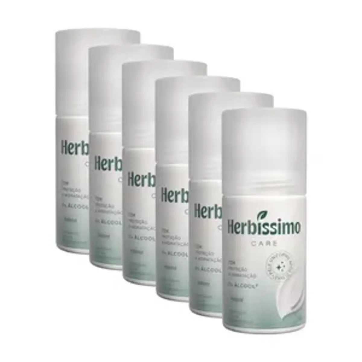 Kit Desodorante Roll-On Herbíssimo Care 6x50ml