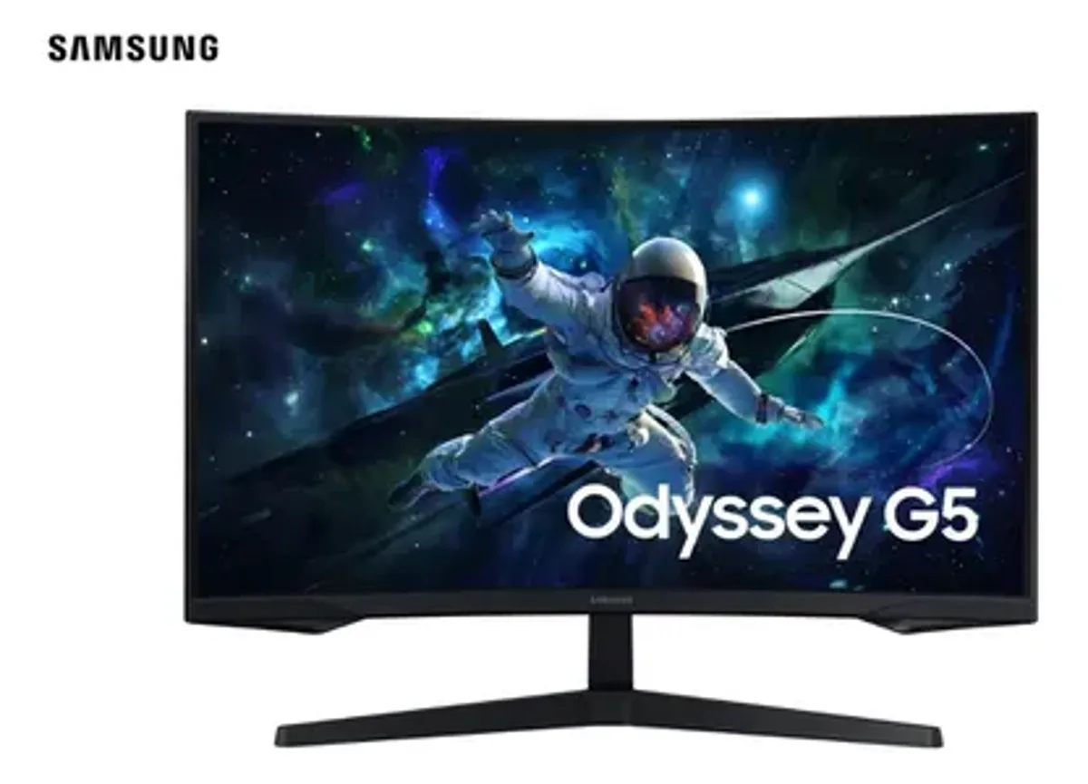 Monitor Gamer Samsung Odyssey G5 32 QHD 165Hz HDMI DP