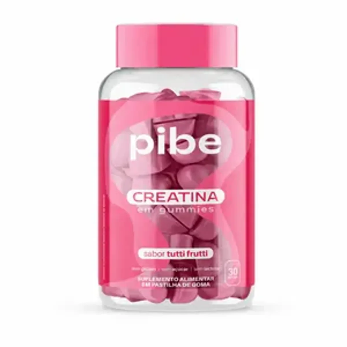 Creatina Gummy Zero Açúcar 30 Gomas Tutti Frutti
