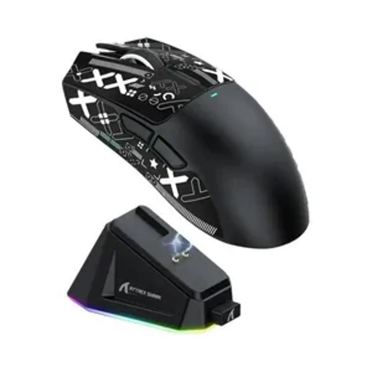 Mouse Gamer Sem Fio Attack Shark X11 Sensor PixArt