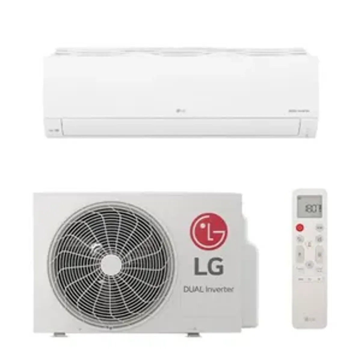 LG Ar Condicionado Split DUAL Inverter AI Compact 12000 BTUs Frio 220V