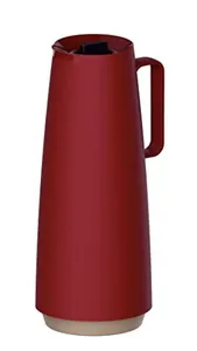 Tramontina, Bule Térmico, Exata em Plástico, Vermelho, 1L