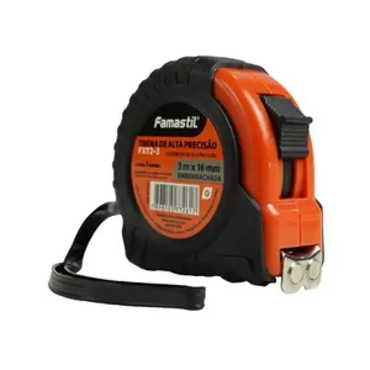 (R$ 6,49 +por- / Prime) Trena Emborrachada Famastil 3m Trava T2-3