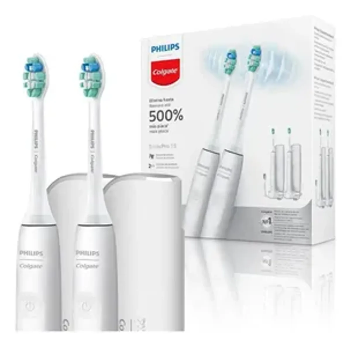 Escova Elétrica Philips Colgate Sonicpro 35 2un