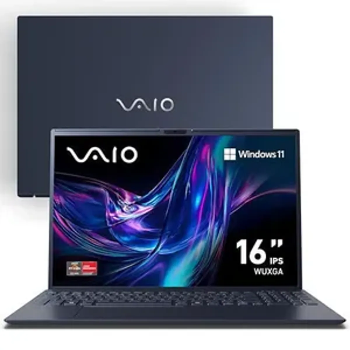 Notebook VAIO FE16 AMD Ryzen 5-5625U Windows 11 Home 32GB RAM 512GB SSD Wi-Fi 6 Tela 16'' IPS WUXGA Antirreflexo -