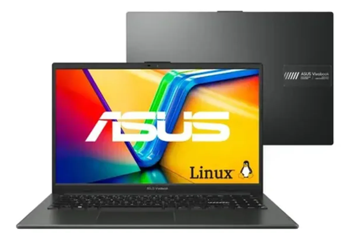 Notebook ASUS Vivobook Go 15 Ryzen 5-7520U, 16GB RAM, SSD 512GB, Tela 15,6" Full HD, Linux