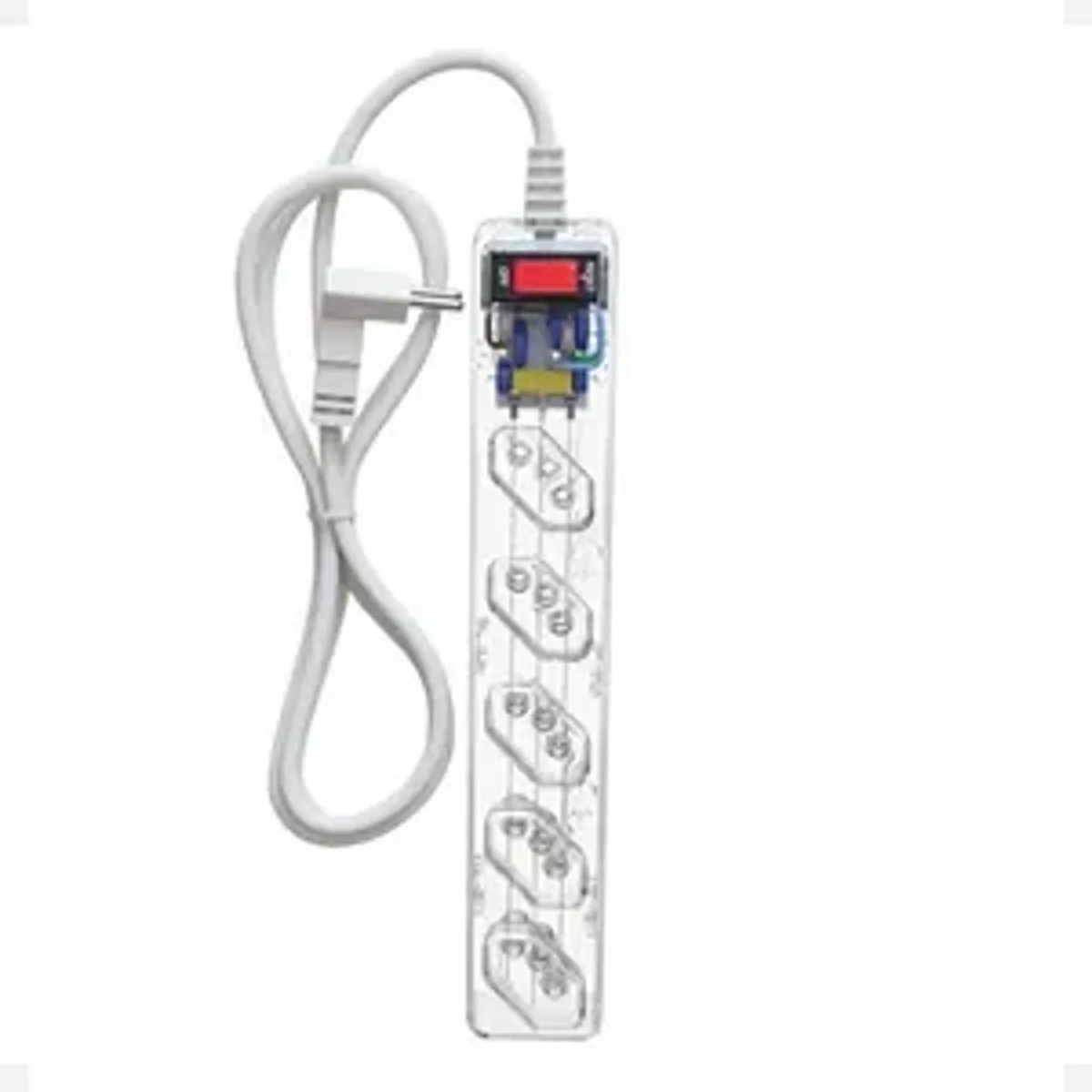 Filtro de Linha iCLAMPER Energia 5 - 5 Tomadas, Proteção Contra Surtos Elétricos, 10A, Bivolt