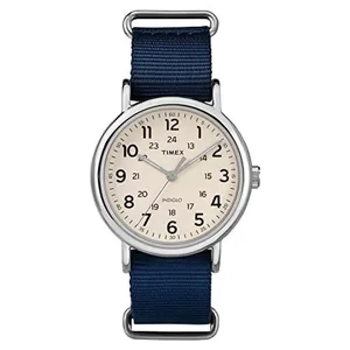 Relógio Timex TW2T29200 Weekender Azul/Creme