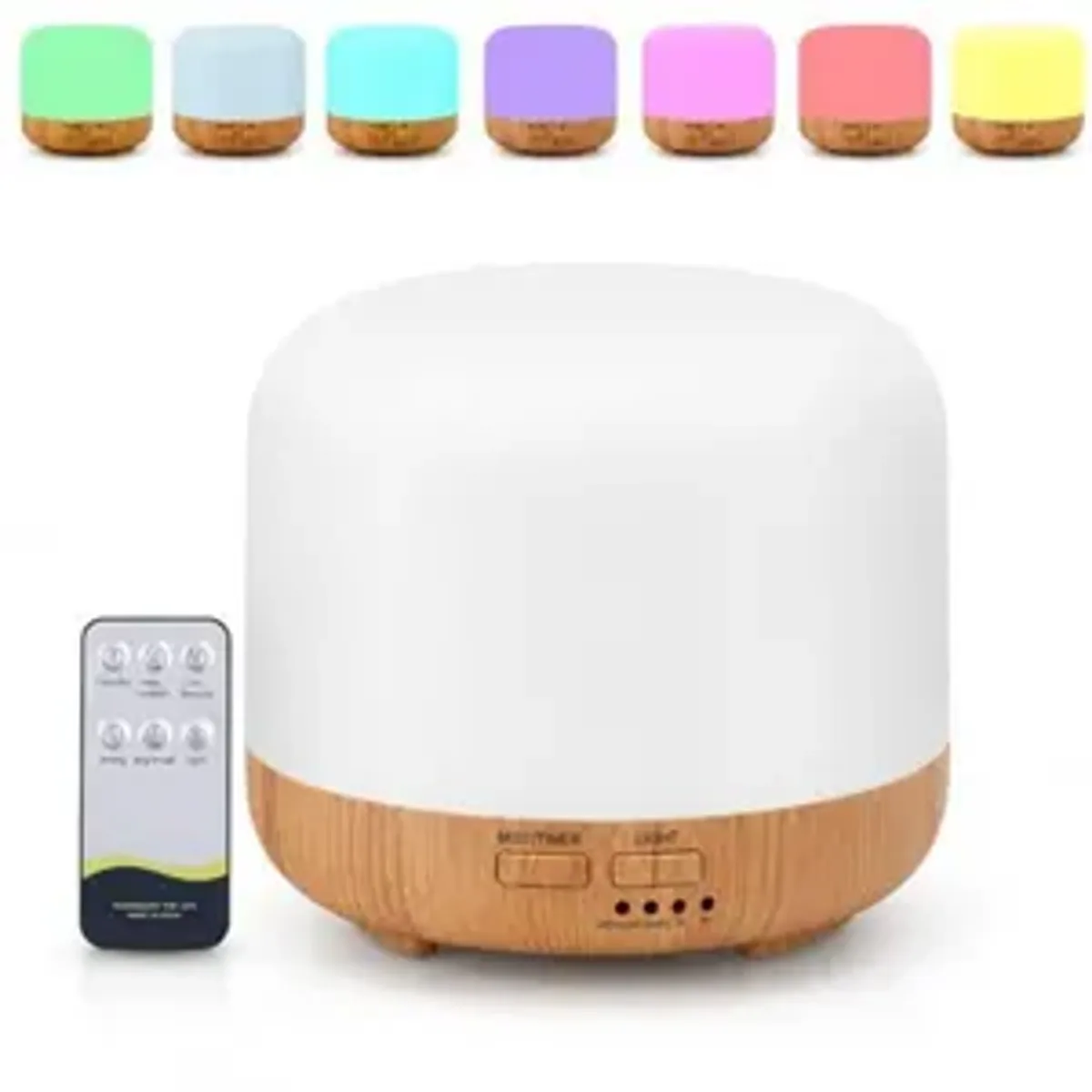 Difusor Elétrico 300ml Aromatizador com Led