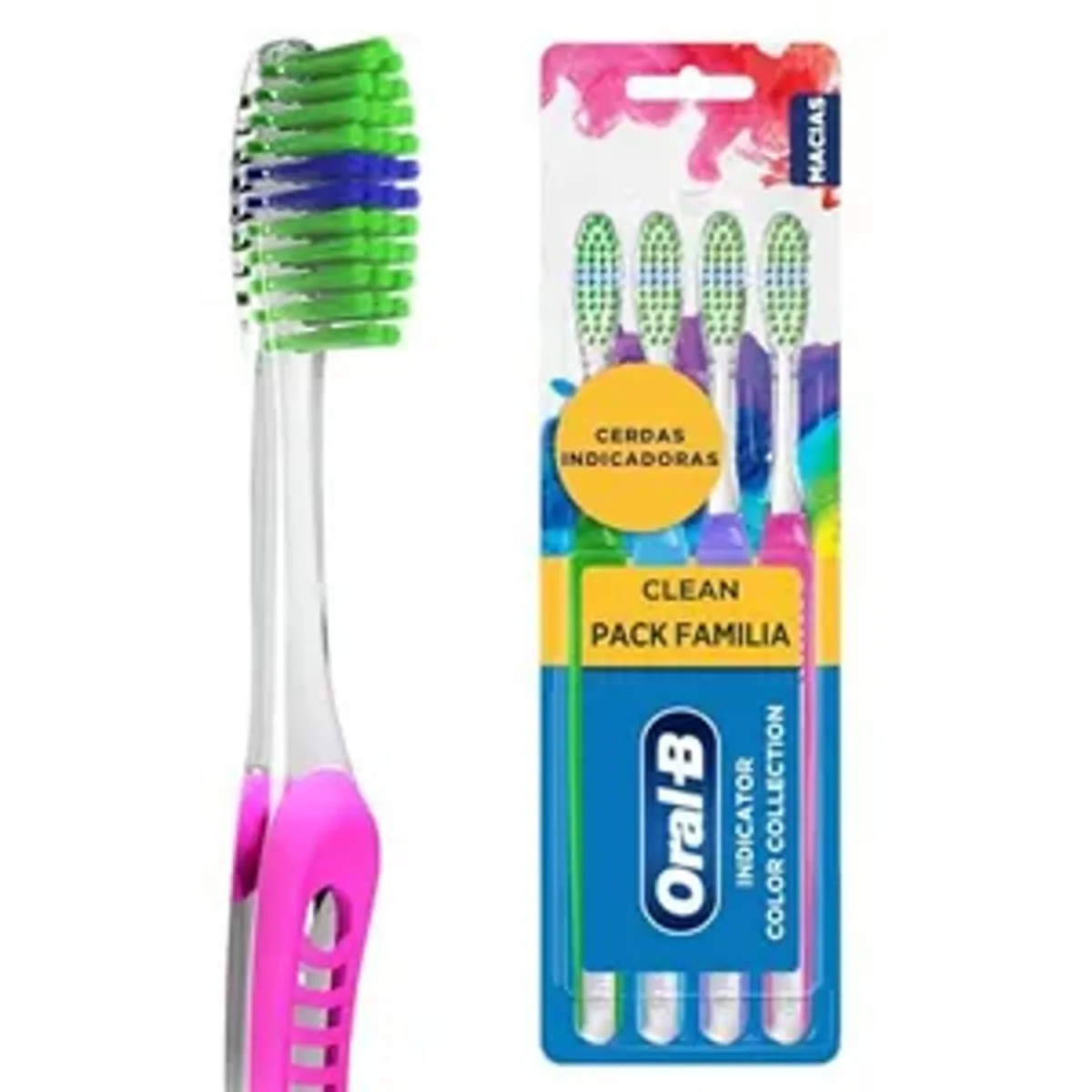 [REC] Oral-B, Escovas de Dente, Clean Indicator, x4 Unidades