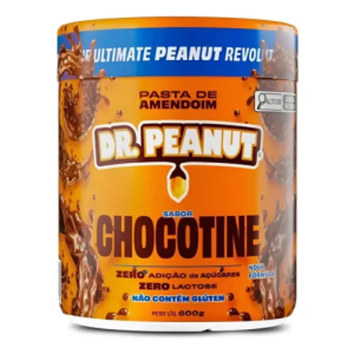 Pasta De Amendoim Dr. Peanut Gourmet Sabor Chocottine X 600g