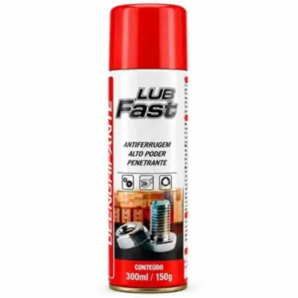 Lubrificante Antiferrugem Desengripante Lub Fast