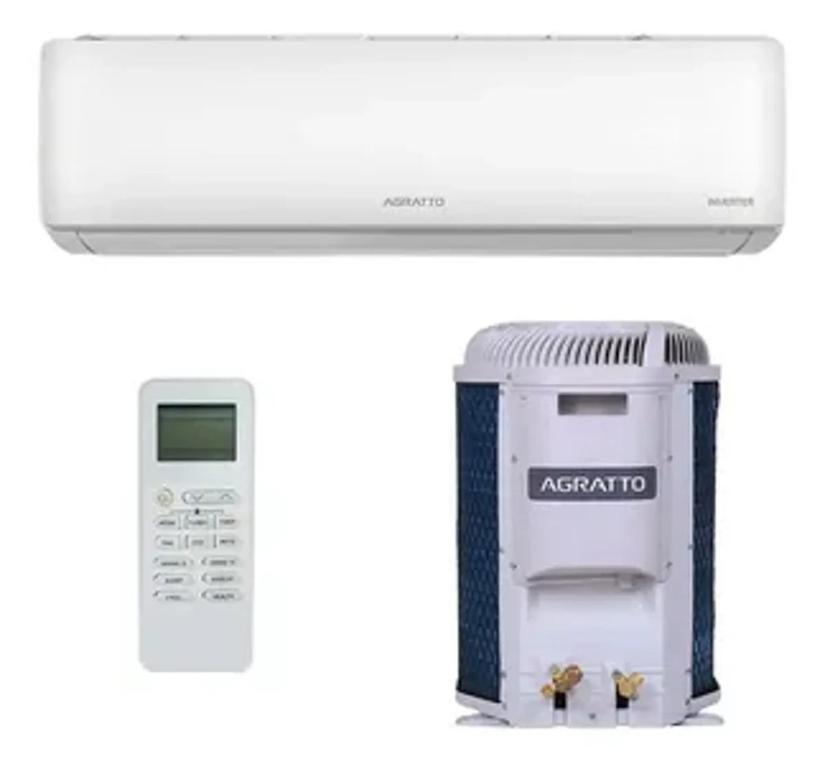 [Meli +] Ar Split Agratto Zen 9.000 Btus Frio Inverter 220v