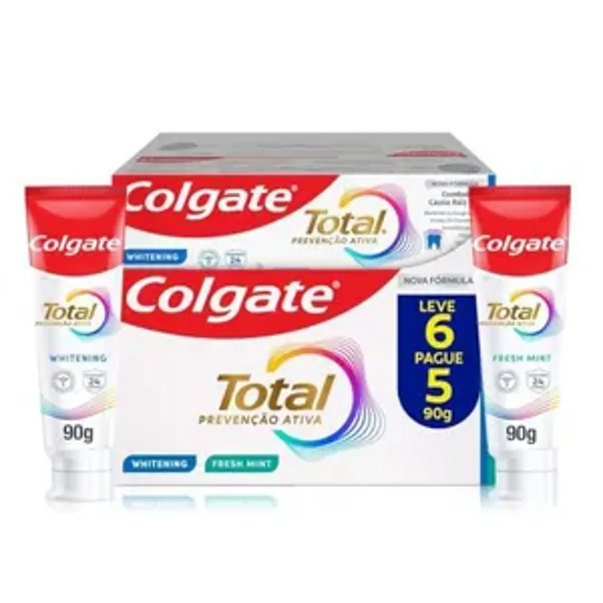 [REC] Creme Dental Colgate Total Whitening Fresh Mint