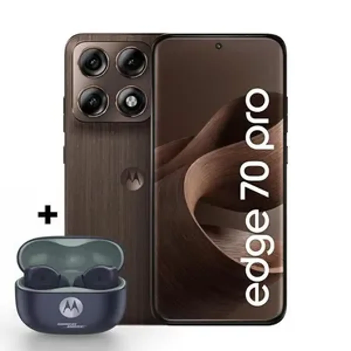 Kit Smartphone Motorola Edge 70 Pro 5G 256GB + Moto Buds 2 Plus
