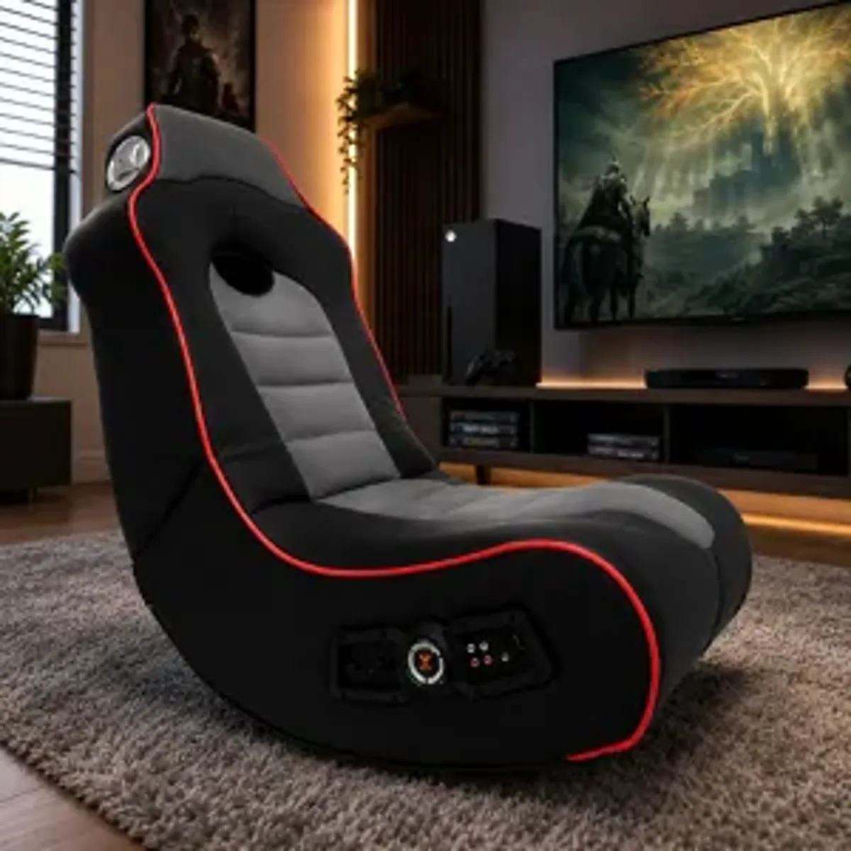 Cadeira Gamer com Áudio Bluetooth Integrado