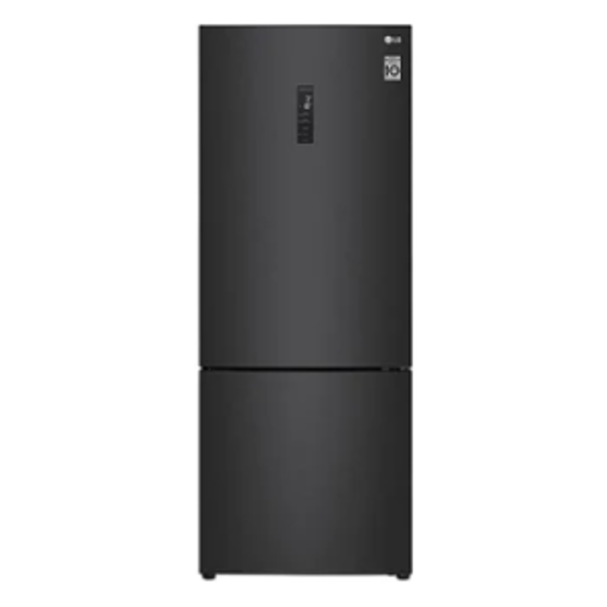 Geladeira Smart LG Frost Free Inverter 451L Inverse Cor Black Inox (GC-B569NQLC) - 127V - GC-B569NQLC