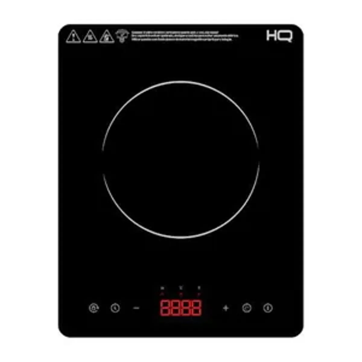 Cooktop Indução 1 Boca Portátil 2000W Preto 220V