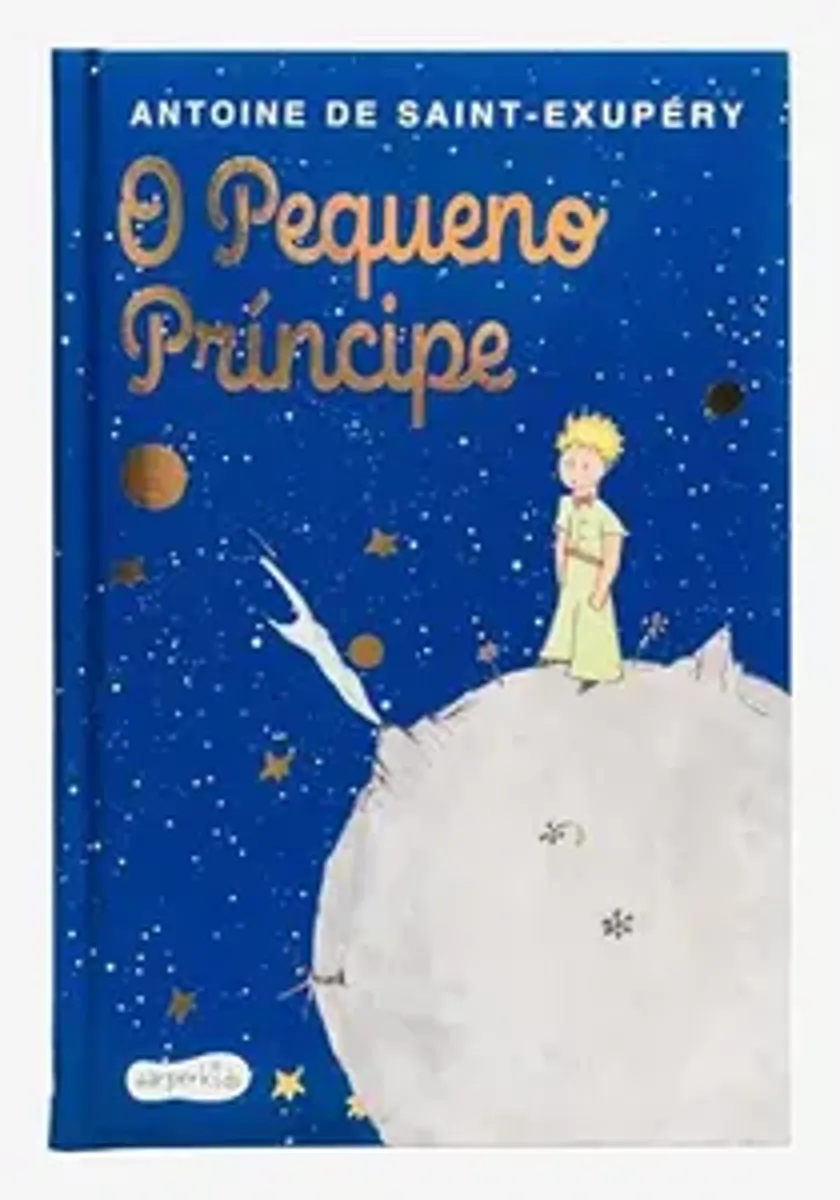 Livro Pequeno Príncipe Capa Dura Edição Luxo