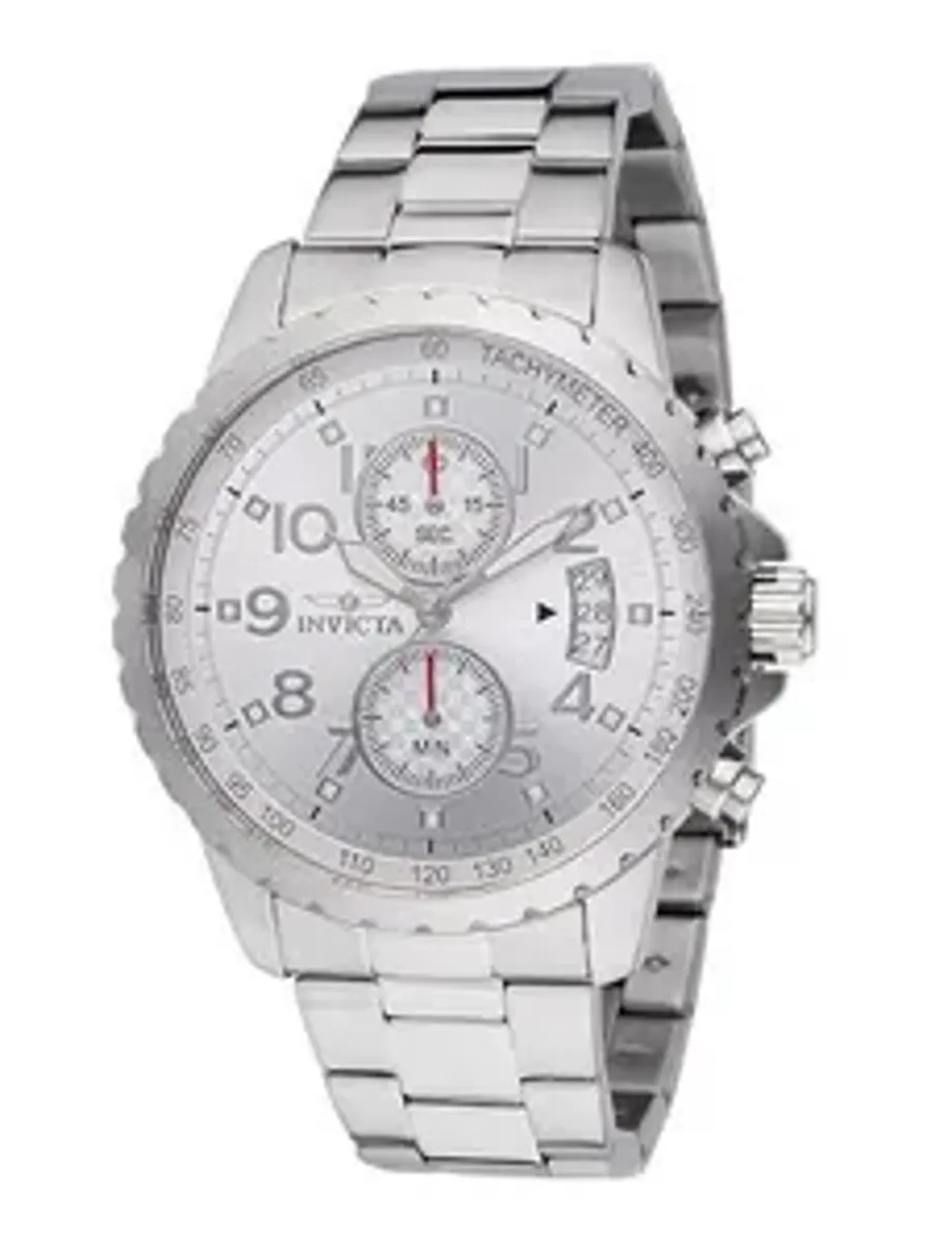 Relógio Invicta Quartzo Masculino Prata 45mm