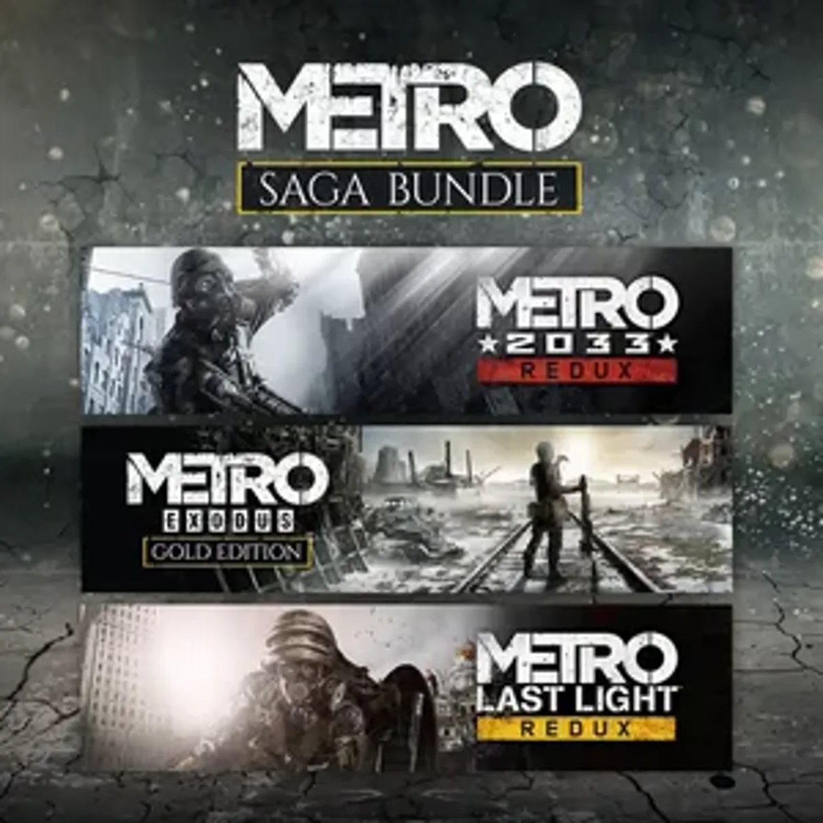 Jogos Metro 2033 Redux + Metro: Last Light Redux + Metro Exodus Gold Edition - Playstation