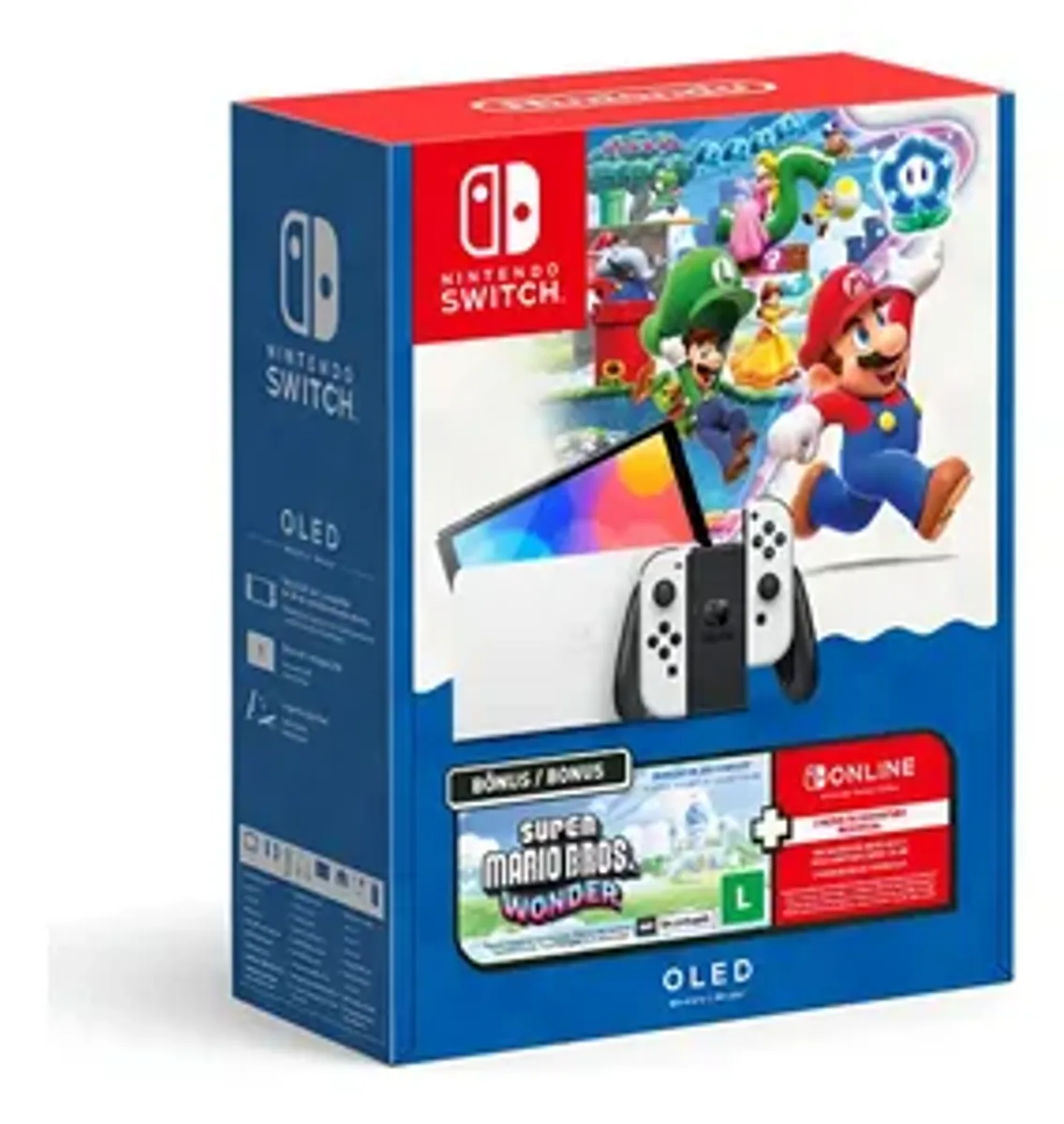 Nintendo Switch Oled + Super Mario Bros. Wonder