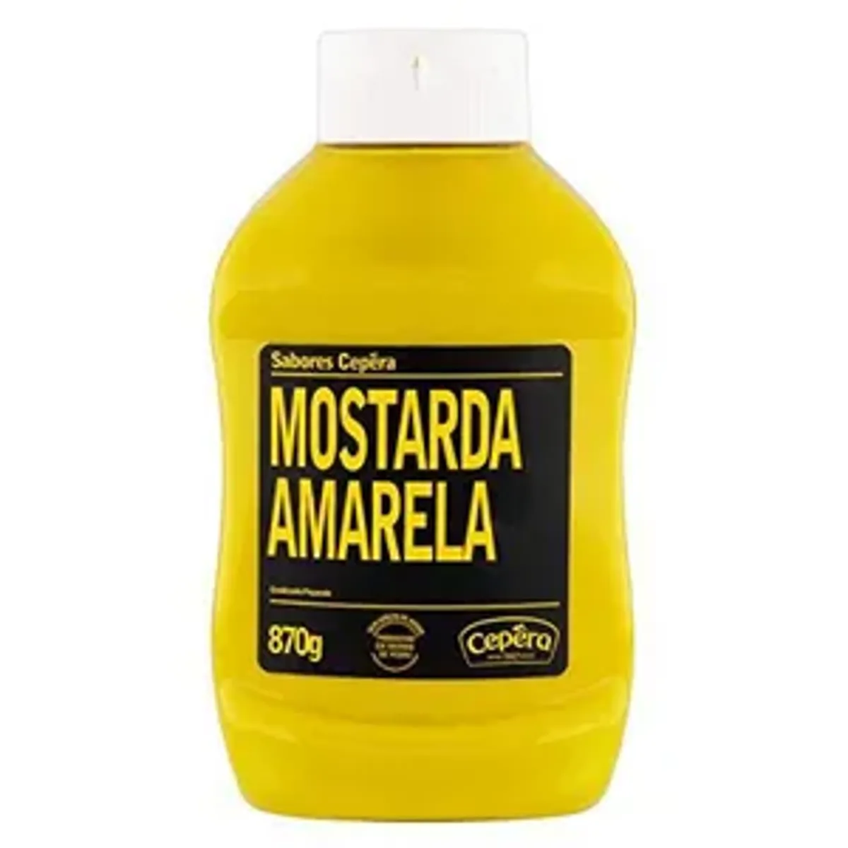 [+por- R$10,30] Mostarda Amarela Sb. Cepera 870g