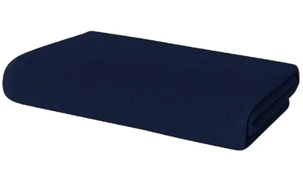 Toalhão Banho Gigante Plus Size Azul Marinho 1,40x1,0